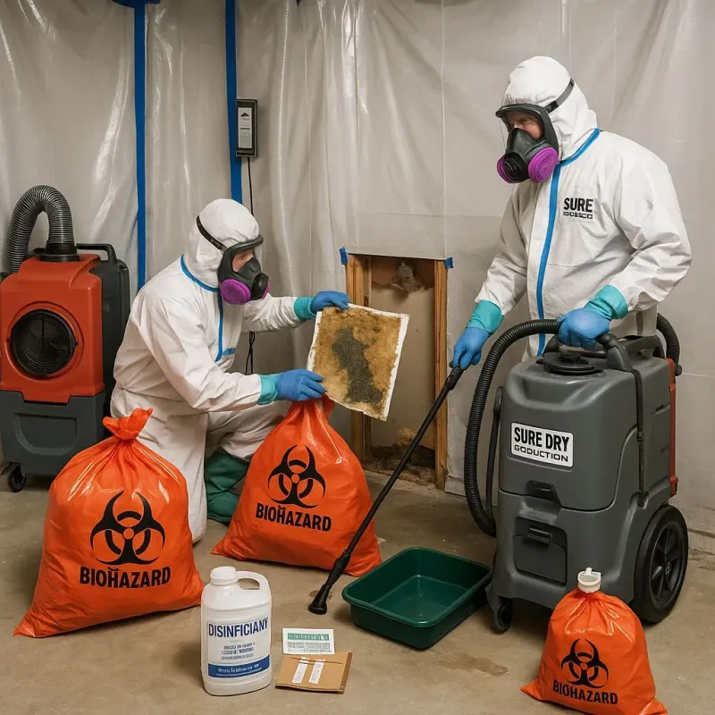 Contaminated Water Handling Protocols process in Trinity, AL