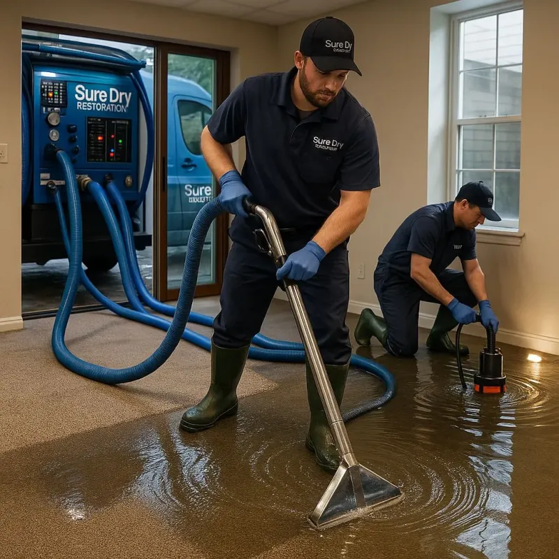 Water Extraction and Removal process in Trinity, AL
